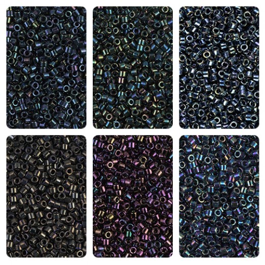 Miyuki Opaque Iris 11/0 Delica Bead Bundle