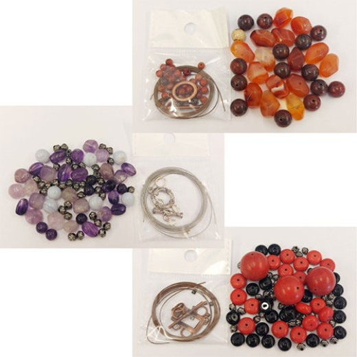 Semi Precious Necklace Kits, Only £10!