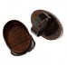 100% Antique Copper Handmade Bezel, Oval Ring, 30 x 20mm