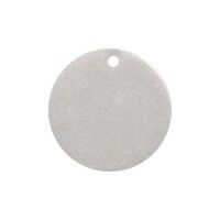 3/4" Alkeme Circle stamping blank with Hole, pack of 2