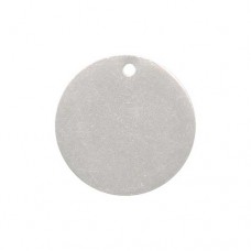 1/2" Alkeme Circle with Hole, pack of 2