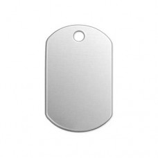 1 1/4 x 3/4" Alkeme Dog Tag stamping blank, pack of 2