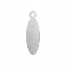 1/4 x 5/8" Alkeme Tag with Ring, pack of 4