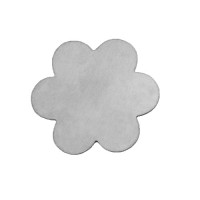 20ga Aluminium 6 Petal Flower, 1"  stamping blank, Pack of 8