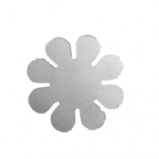 20ga Aluminium 8 Petal Flower, 15/6" stamping blank Pack of 4