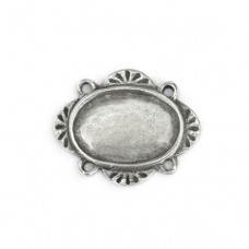 ImpressArt Artisan Pewter Stamping Blank, Oval