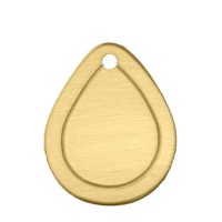 ImpressArt 18ga Brass Border Drop, 3/4" pack of 2