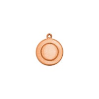 ImpressArt 18ga Copper Border Circle, 12.5mm, pack of 3