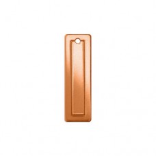 ImpressArt 18ga Copper Border Rectangle, 9.5 x 30mm stamping blank, pack of 2