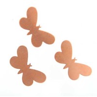 24ga Copper Butterfly, 19 x 33mm stamping blank, pack of 2