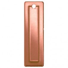 ImpressArt 18ga Copper Border Large Rectangle stamping blank, 11 x 46mm