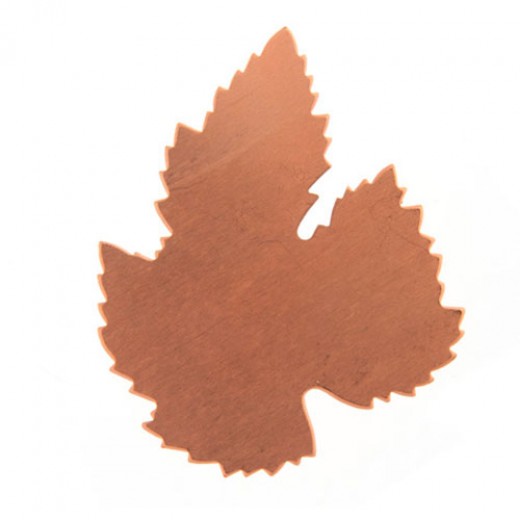24ga Copper Maple Leaf, 40 x 50mm