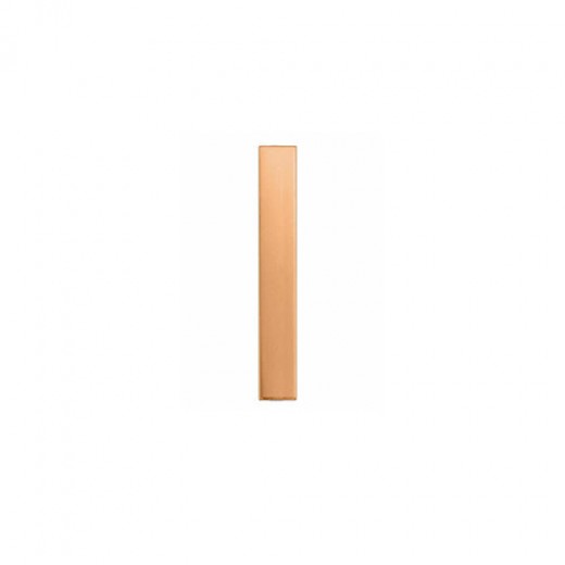24ga Copper Strip, 1/4 x 1 1/2 stamping/enamelling blank, Pack of 4