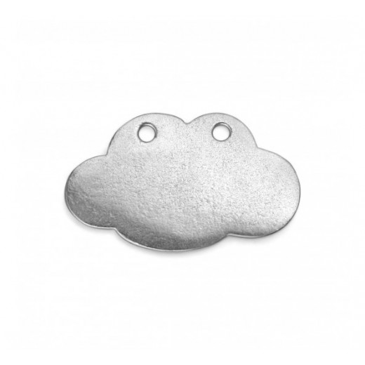 Pewter Cloud, 1 3/4 x 3/4" Blank