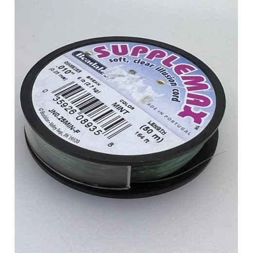 Mint Supplemax Illusion cord, 0.25 mm diameter, 50m reel