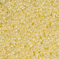 Butter Cream Ceylon Miyuki Size 8/0 seed beads, Colour  0513, 22gm
