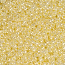 Butter Cream Ceylon Miyuki Size 8/0 seed beads, Colour  0513, 22gm