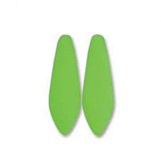 Bright Neon Green Side Drill Daggers, 3 x 11mm, Pack of 10
