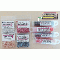 Miyuki Delica and Seed Beads Colour Codes