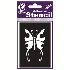 Butterfly stencil - adhesive