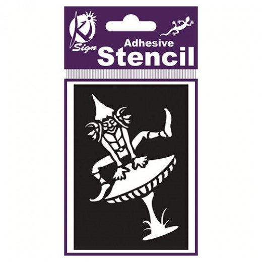 Spraycraft Adhesive Stencil (Elf)