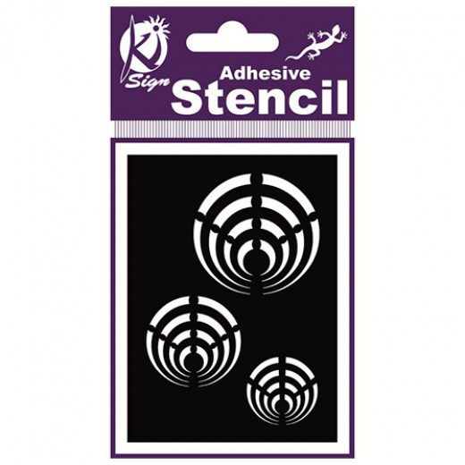 Spraycraft Adhesive Stencil (Psyche 4)