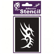 Spraycraft Adhesive Stencil Tribal 7)