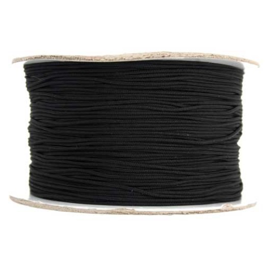 1mm Knotting Cord, Approx 5 Metres, Black