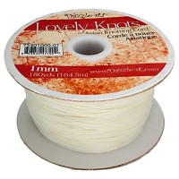 1mm Knotting Cord, Approx 5 Metres, White