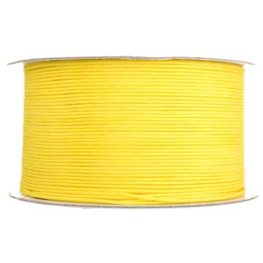 Bulk Reel, 1mm Knotting Cord - Yellow, 164.5m Reel