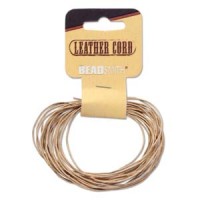 Real Leather Bead Cord