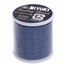 Dark Blue Miyuki Beading Thread - 50m reel