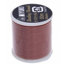 Nutmeg Miyuki Beading Thread - 50m reel