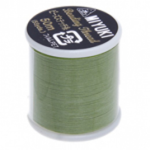 Peridot Miyuki Beading Thread - 50m reel