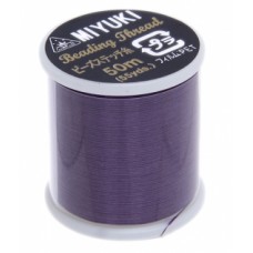 Purple Miyuki Beading Thread - 50m reel