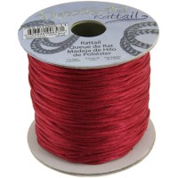 2mm Rattail Cord, Wine, priced per 5 metre