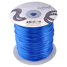 2mm Rattail Cord, Royal Blue, priced per 5 metre