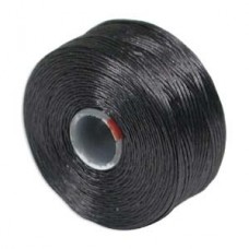 Charcoal Grey S-Lon D Tex 45 beading cord