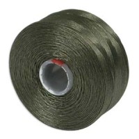 Olive S-Lon D Tex 45 beading cord