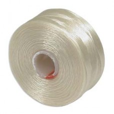 Cream S-Lon AA Bead weaving thread