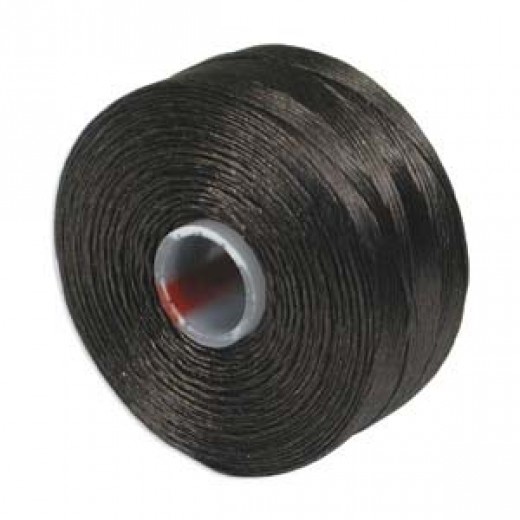 Chocolate S-Lon D Tex 45 beading cord