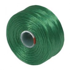 Green S-Lon D Tex 45 beading cord