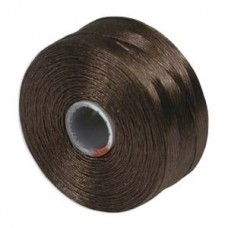 Brown S-Lon D Tex 45 beading cord