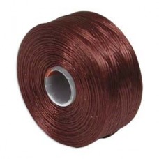 Burgundy S-Lon D Tex 45 beading cord