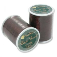 Red SoNo Beading Thread, 100m reel