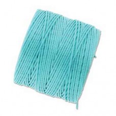 Aqua S-Lon 0.5mm Bead Cord on 77 yard Spool