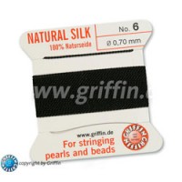 Black Griffin Silk Thread
