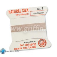 Light Pink Silk Thread For Stringing Pearls