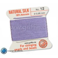 Lilac Griffin Silk Beading Thread