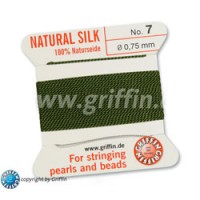 Olive Griffin Silk Thread With Needle